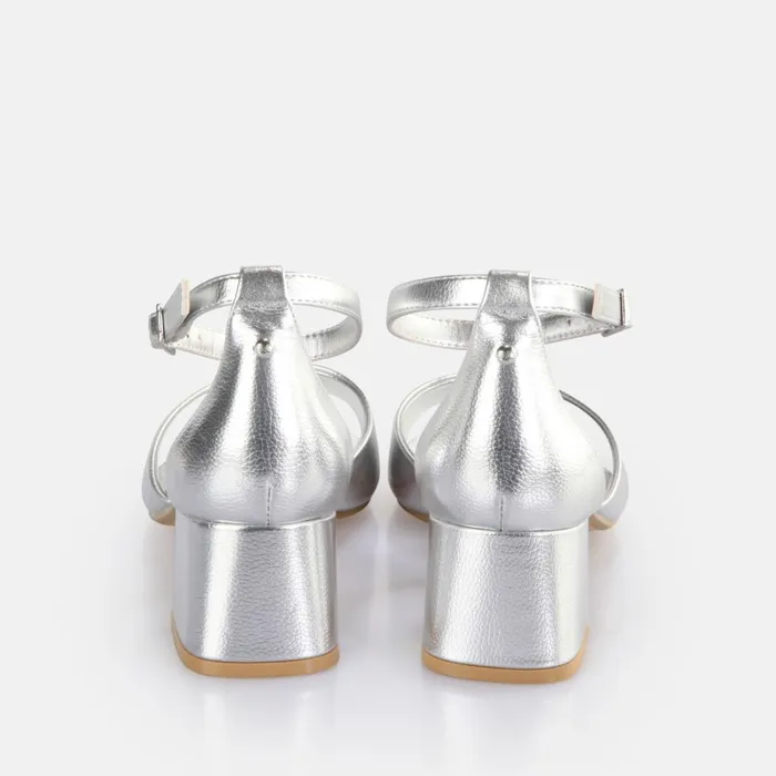 Lilly Neat Silver Buffalo Heels Lilly Neat Silver Buffalo Heels