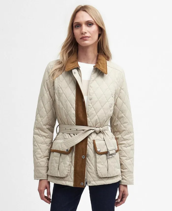 Lily Quilted Jacket Olive Women Barbour Quilted Jackets