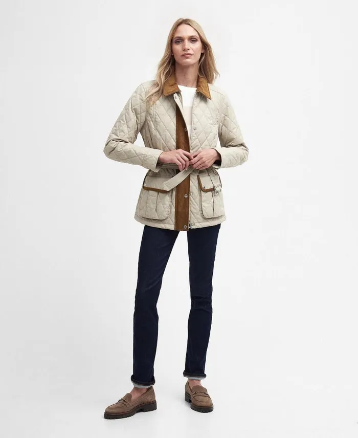 Lily Quilted Jacket Olive Women Barbour Quilted Jackets