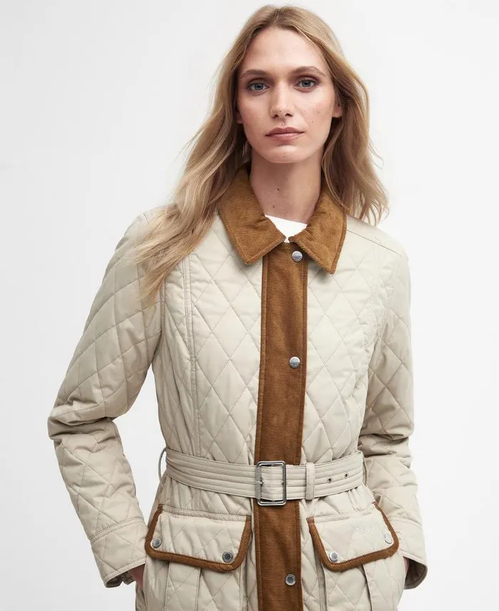 Lily Quilted Jacket Olive Women Barbour Quilted Jackets