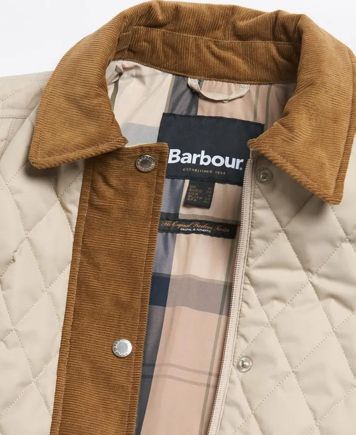 Lily Quilted Jacket Olive Women Barbour Quilted Jackets