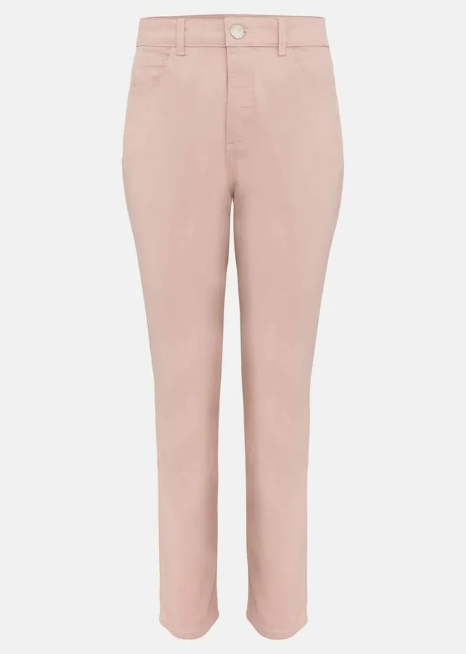 Lindsey Cropped Straight Leg Jeans Pink Women Phase Eight Jeans
