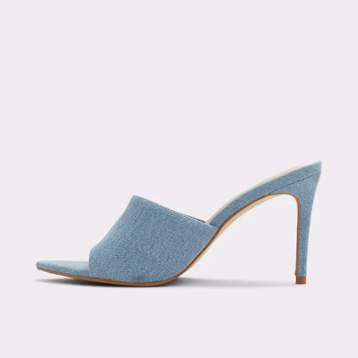Liya Medium Blue Women ALDO Mule Shoes