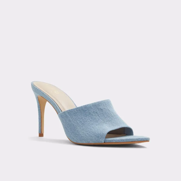 Liya Medium Blue Women ALDO Mule Shoes