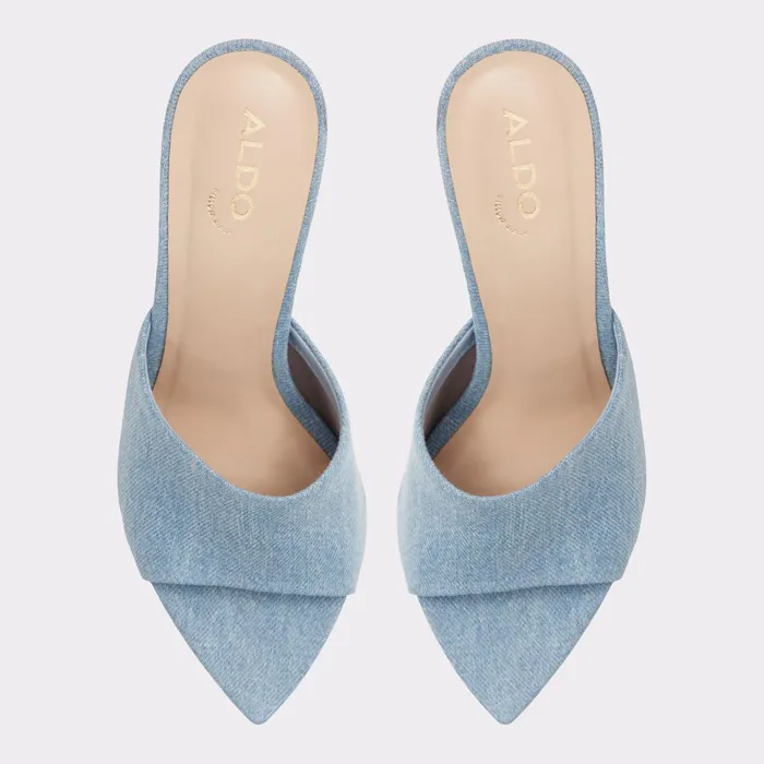 Liya Medium Blue Women ALDO Mule Shoes