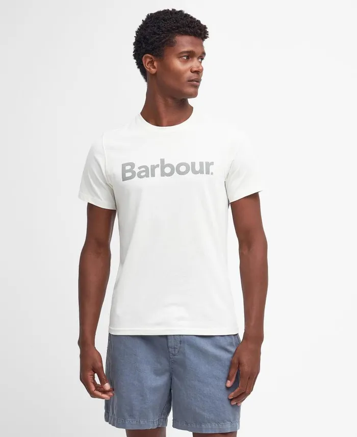 Logo TShirt Brittany Blue Men Barbour TShirts