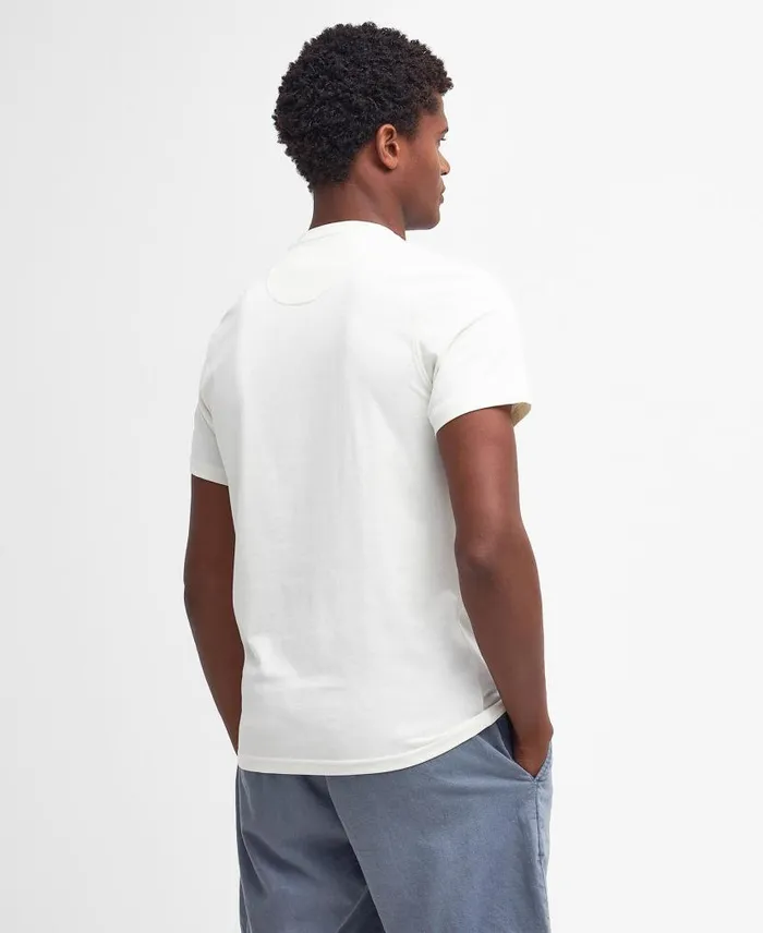 Logo TShirt Brittany Blue Men Barbour TShirts