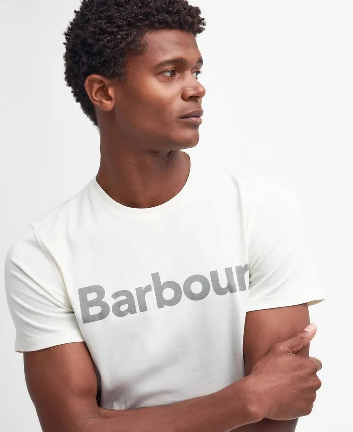Logo TShirt Brittany Blue Men Barbour TShirts