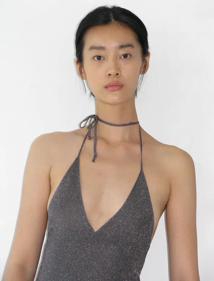 Lotte Dark Silver Women Paloma Wool Dresses