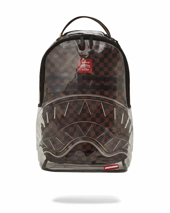 LOUD AND CLEAR 8211 CLEAR DLX BACKPACK Bags SPRAYGROUND