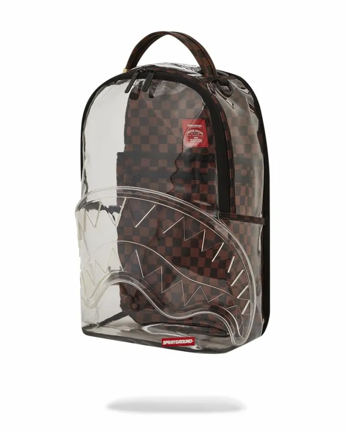 LOUD AND CLEAR 8211 CLEAR DLX BACKPACK Bags SPRAYGROUND LOUD AND CLEAR 8211 CLEAR DLX BACKPACK Bags SPRAYGROUND
