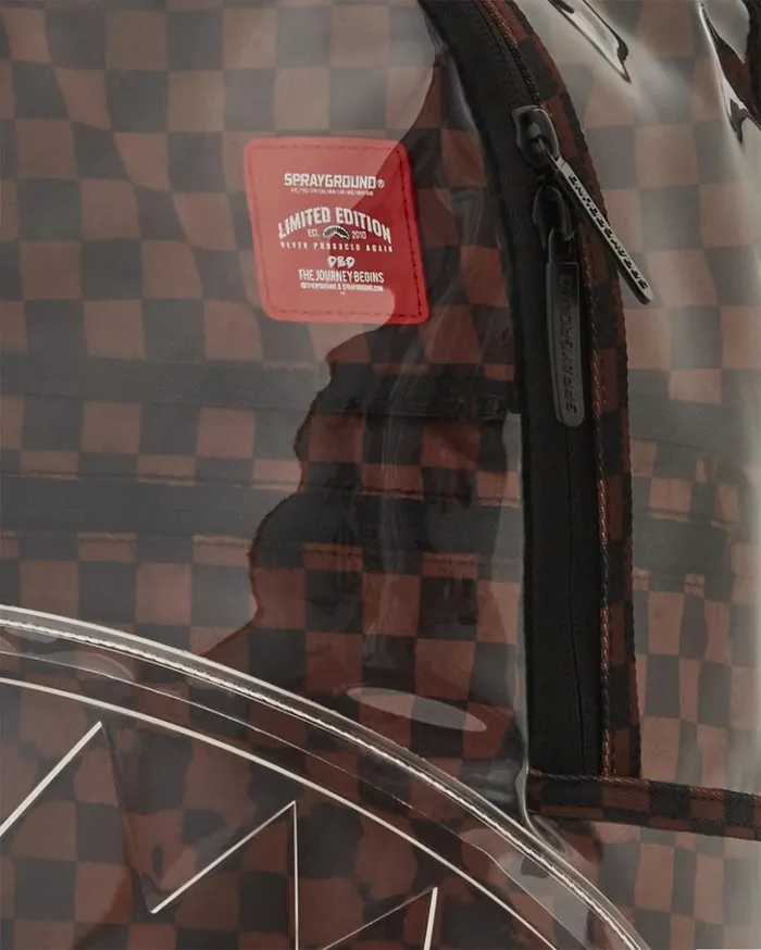 LOUD AND CLEAR 8211 CLEAR DLX BACKPACK Bags SPRAYGROUND LOUD AND CLEAR 8211 CLEAR DLX BACKPACK Bags SPRAYGROUND