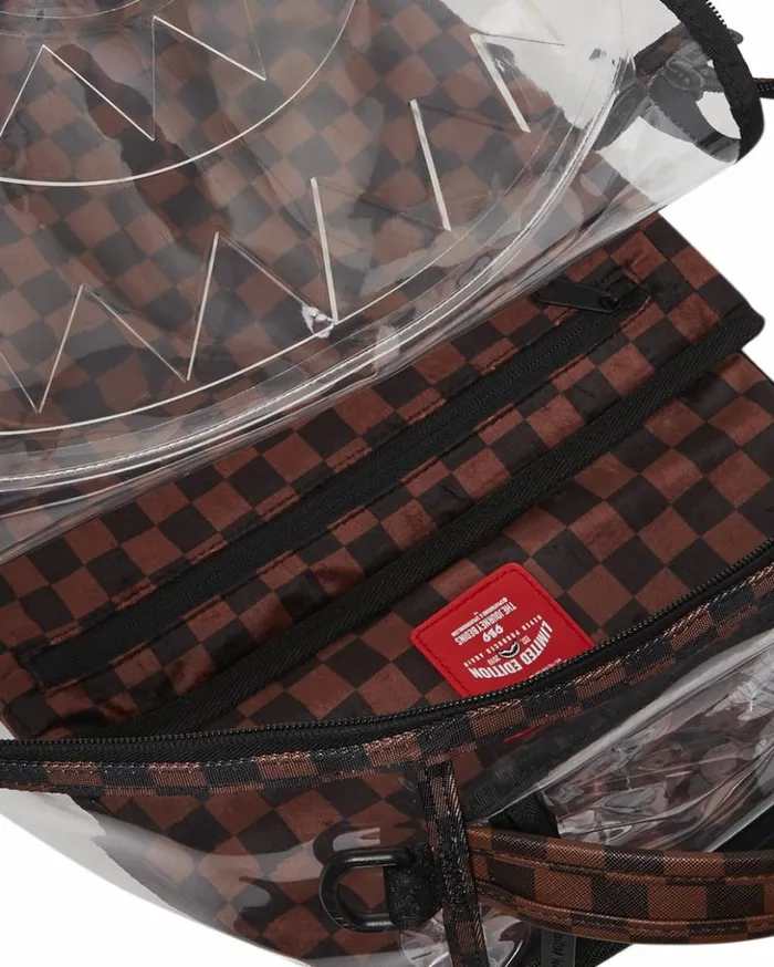 LOUD AND CLEAR 8211 CLEAR DLX BACKPACK Bags SPRAYGROUND LOUD AND CLEAR 8211 CLEAR DLX BACKPACK Bags SPRAYGROUND
