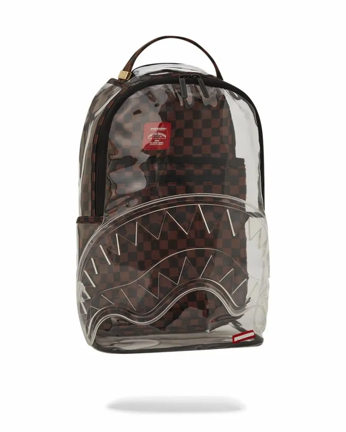 LOUD AND CLEAR 8211 CLEAR DLX BACKPACK Bags SPRAYGROUND LOUD AND CLEAR 8211 CLEAR DLX BACKPACK Bags SPRAYGROUND