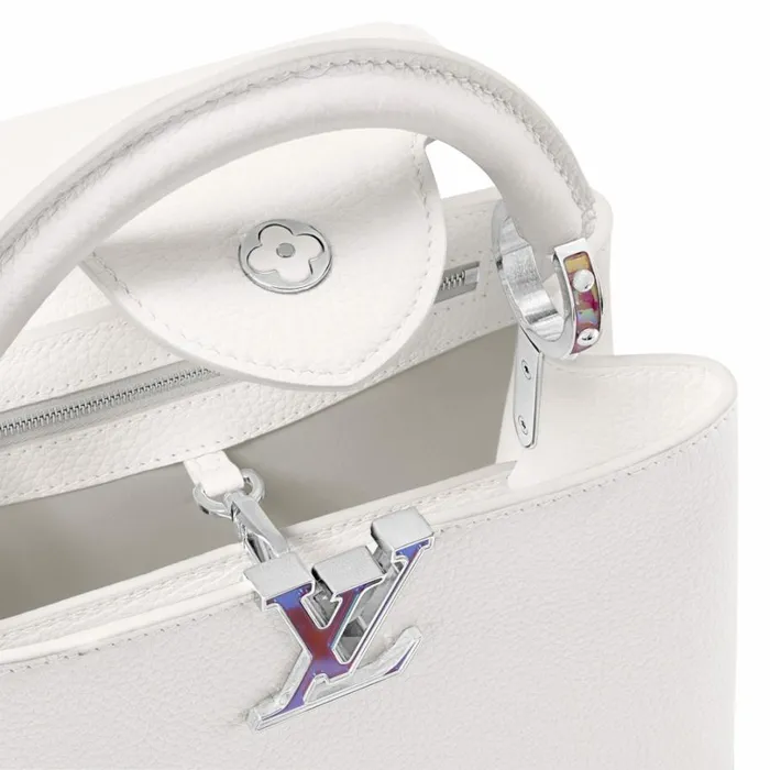 Louis Vuitton Capucines Bag Louis Vuitton M23307 LV SKI Capucines BB Snow White 8211 Louis Vuitton Handbag Store 8211 Women