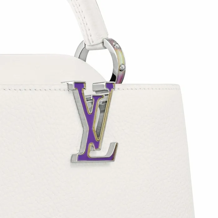 Louis Vuitton Capucines Bag Louis Vuitton M23307 LV SKI Capucines BB Snow White 8211 Louis Vuitton Handbag Store 8211 Women