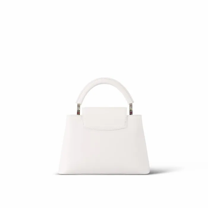 Louis Vuitton Capucines Bag Louis Vuitton M23307 LV SKI Capucines BB Snow White 8211 Louis Vuitton Handbag Store 8211 Women