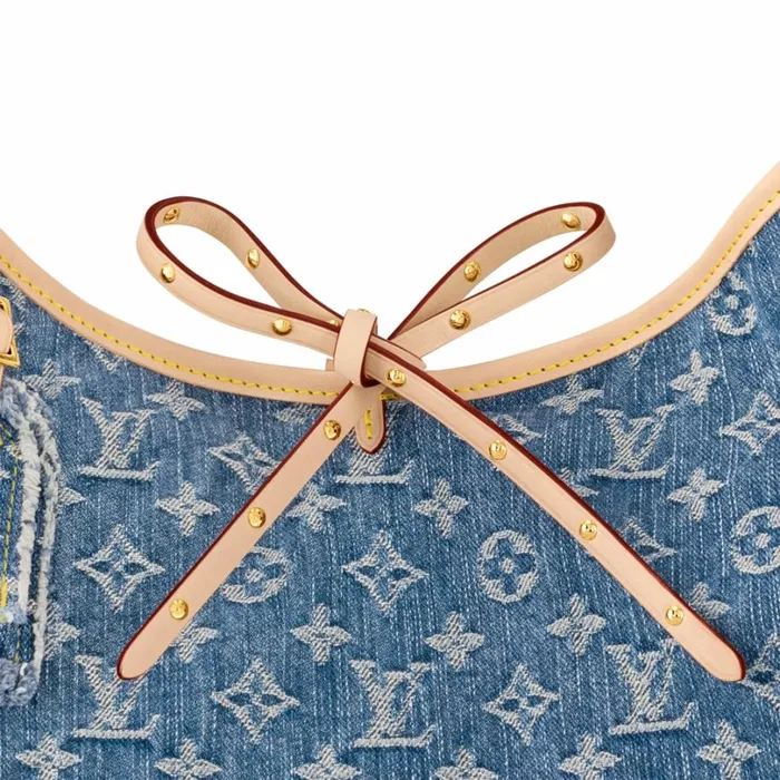 Louis Vuitton CarryAll Bag Louis Vuitton M46855 CarryAll MM Denim Blue 8211 Louis Vuitton Handbag Store 8211 Women