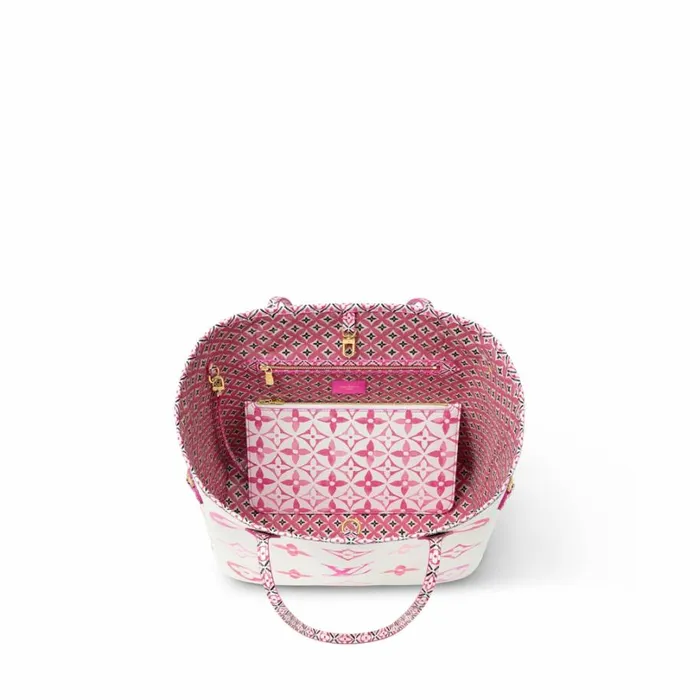 Louis Vuitton Neverfull Bag Louis Vuitton M22980 Neverfull MM Pink Monogram 8211 Louis Vuitton Handbag Store 8211 Women