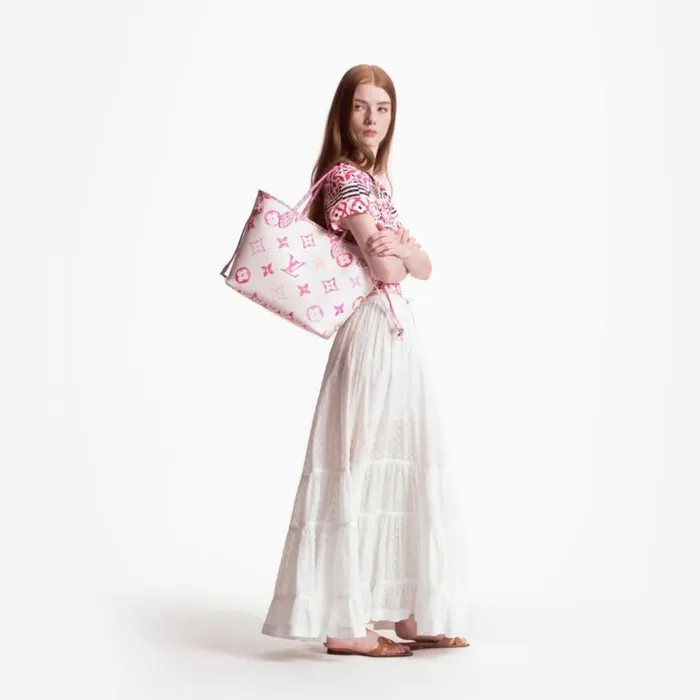 Louis Vuitton Neverfull Bag Louis Vuitton M22980 Neverfull MM Pink Monogram 8211 Louis Vuitton Handbag Store 8211 Women