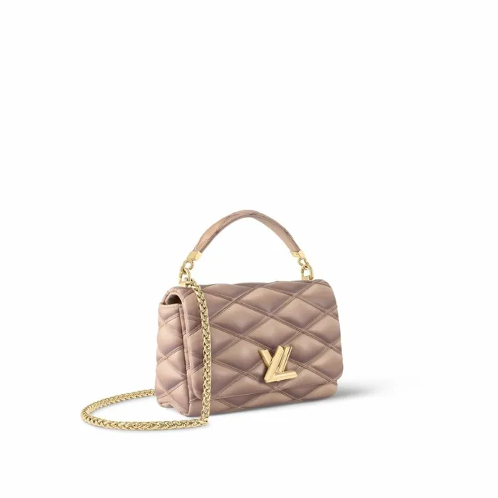 Louis Vuitton Twist Bag Louis Vuitton M23568 GO14 MM BEIGE ROSE 8211 Louis Vuitton Handbag Store 8211 Women