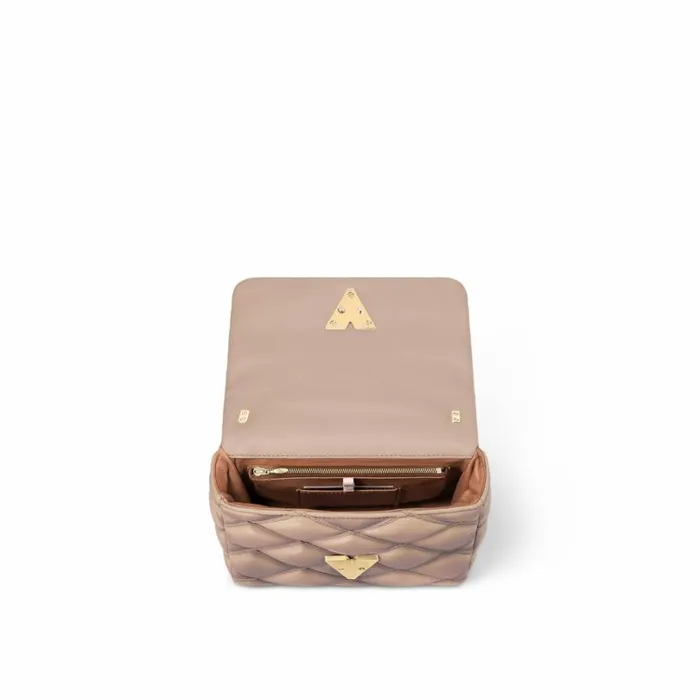Louis Vuitton Twist Bag Louis Vuitton M23568 GO14 MM BEIGE ROSE 8211 Louis Vuitton Handbag Store 8211 Women