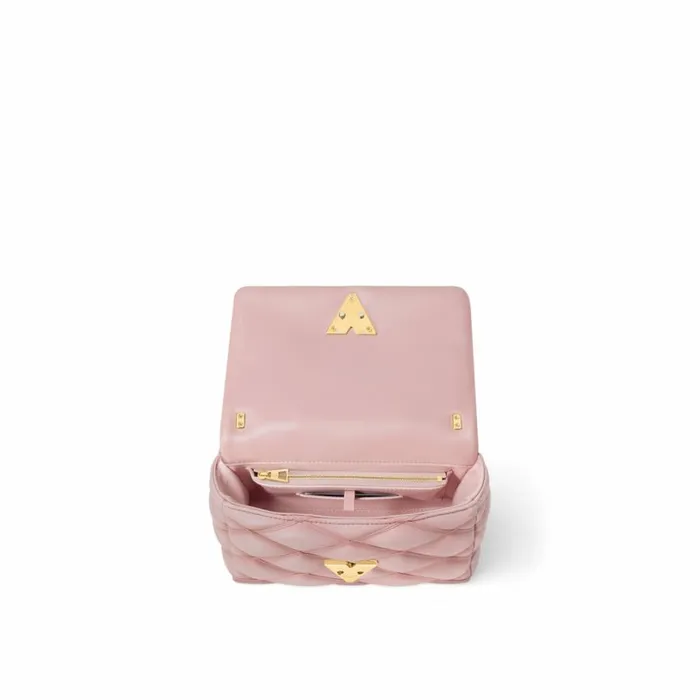Louis Vuitton Twist Bag Louis Vuitton M24465 GO14 MM Rosabella Pink 8211 Louis Vuitton Handbag Store 8211 Women