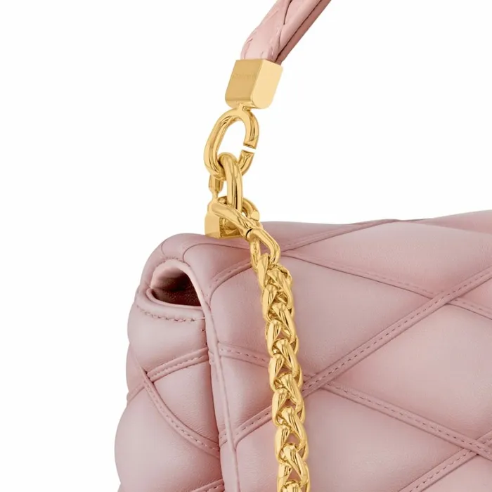 Louis Vuitton Twist Bag Louis Vuitton M24465 GO14 MM Rosabella Pink 8211 Louis Vuitton Handbag Store 8211 Women