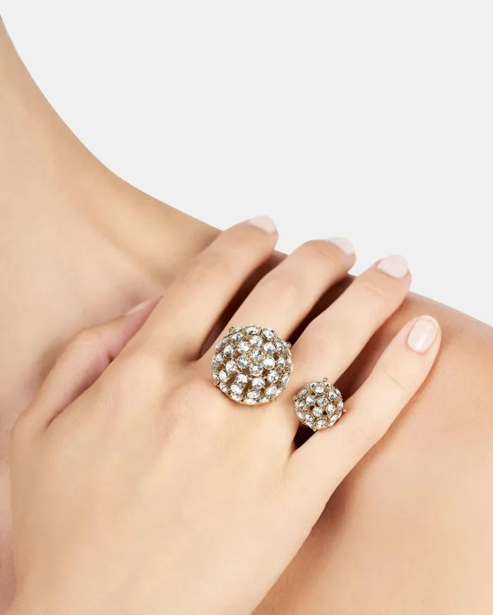 Love Bubbles Ring Gold Women Aquazzura Jewelry Love Bubbles Ring Gold Women Aquazzura Jewelry