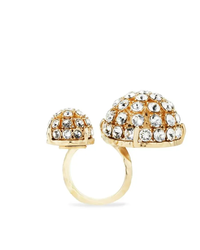 Love Bubbles Ring Gold Women Aquazzura Jewelry Love Bubbles Ring Gold Women Aquazzura Jewelry