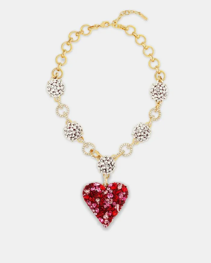 Love Me Necklace Red Women Aquazzura Jewelry Love Me Necklace Red Women Aquazzura Jewelry