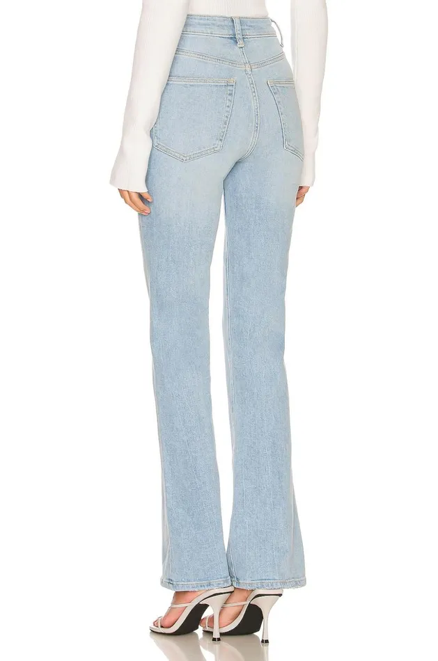 Lovers and Friends Denim Women Greyson Ultra High Rise Slim Boot Cypress Lovers and Friends Denim Women Greyson Ultra High Rise Slim Boot Cypress