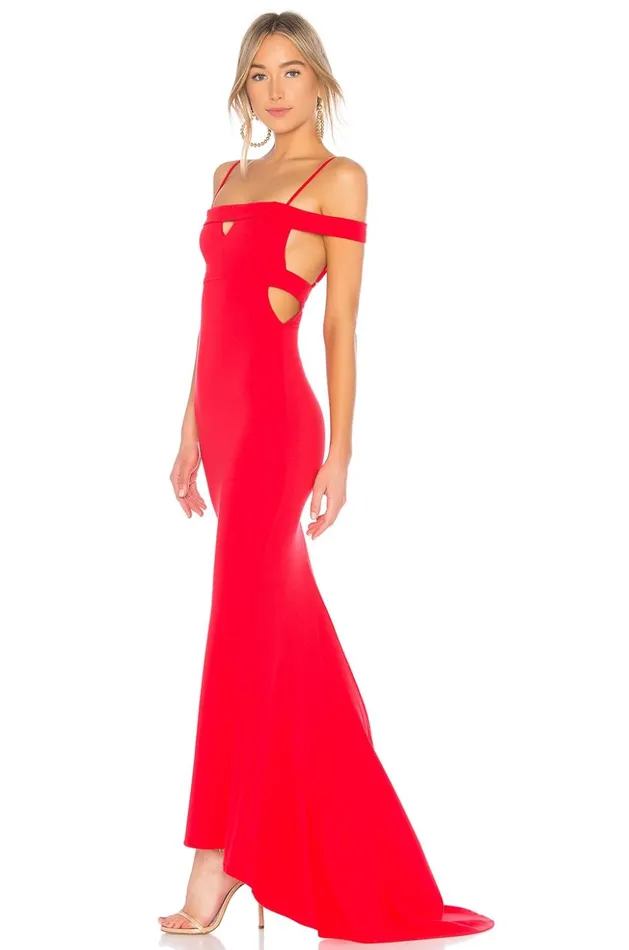 Lovers and Friends Dresses Women Cece Gown Red Rose