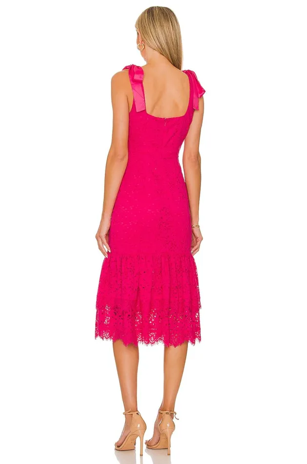 Lovers and Friends Dresses Women Day Keeper Midi Dress Paradise Pink Lovers and Friends Dresses Women Day Keeper Midi Dress Paradise Pink