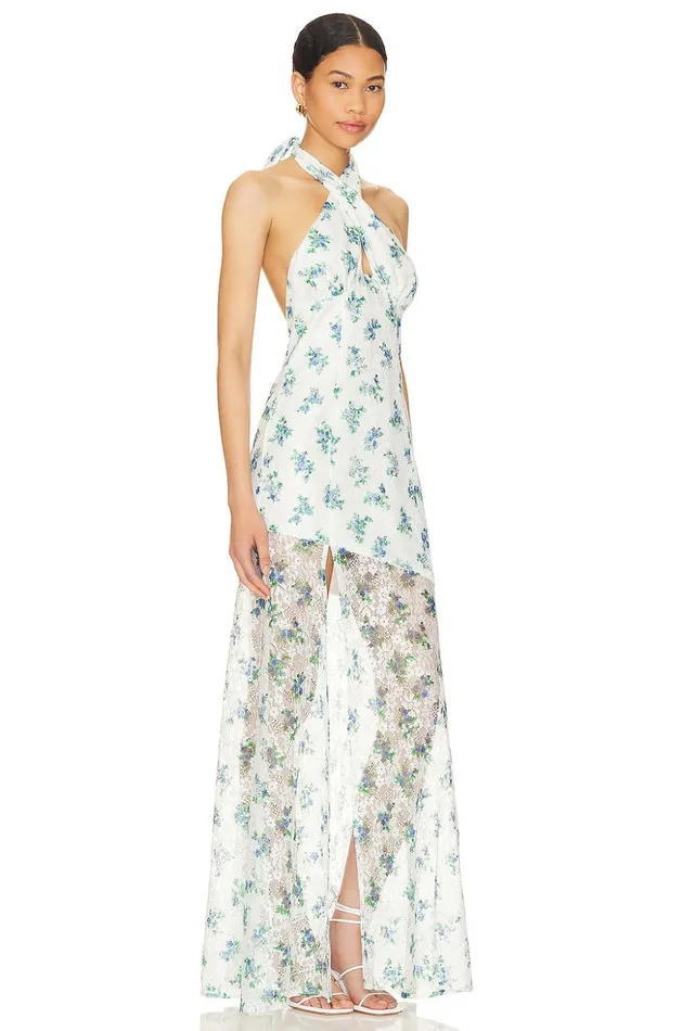 Lovers and Friends Dresses Women Edina Gown Bouquet Floral Multi Lovers and Friends Dresses Women Edina Gown Bouquet Floral Multi