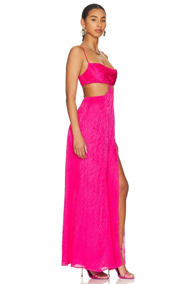 Lovers and Friends Dresses Women Jamey Maxi Dress Berry Pink Lovers and Friends Dresses Women Jamey Maxi Dress Berry Pink