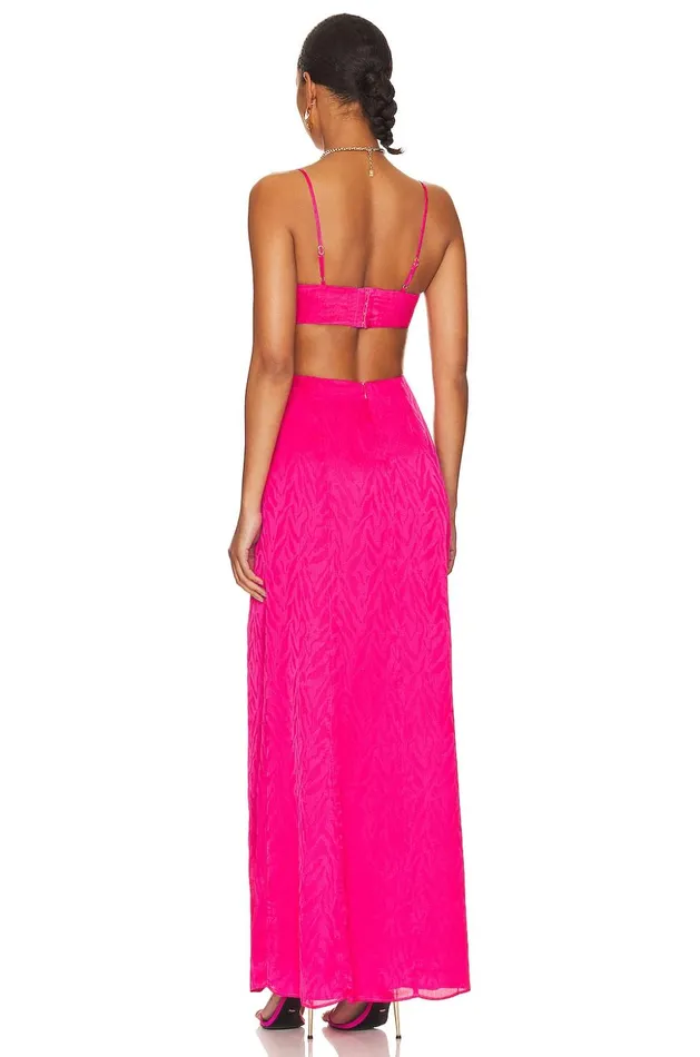 Lovers and Friends Dresses Women Jamey Maxi Dress Berry Pink Lovers and Friends Dresses Women Jamey Maxi Dress Berry Pink