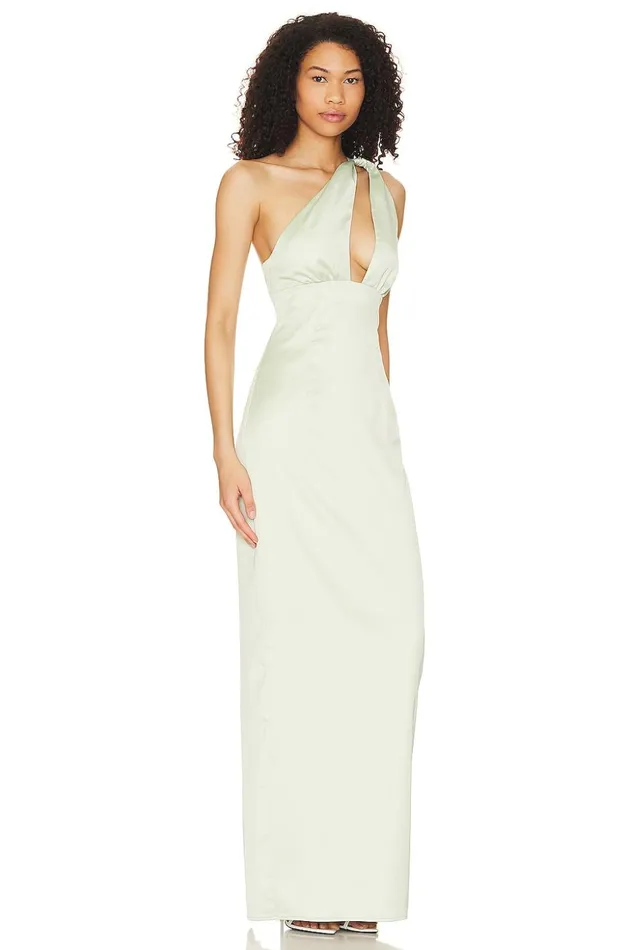 Lovers and Friends Dresses Women Jolene Gown Sage Green Lovers and Friends Dresses Women Jolene Gown Sage Green