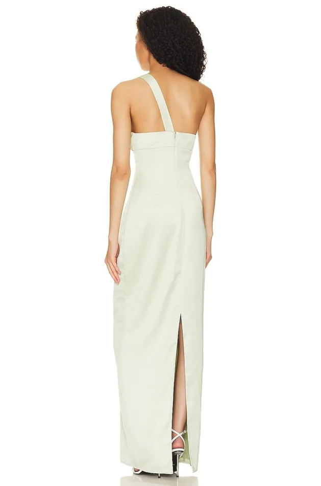 Lovers and Friends Dresses Women Jolene Gown Sage Green Lovers and Friends Dresses Women Jolene Gown Sage Green