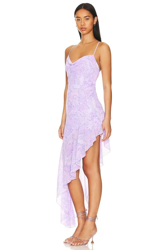 Lovers and Friends Dresses Women Keoni Asymmetrical Dress 2000 Paisley Lovers and Friends Dresses Women Keoni Asymmetrical Dress 2000 Paisley