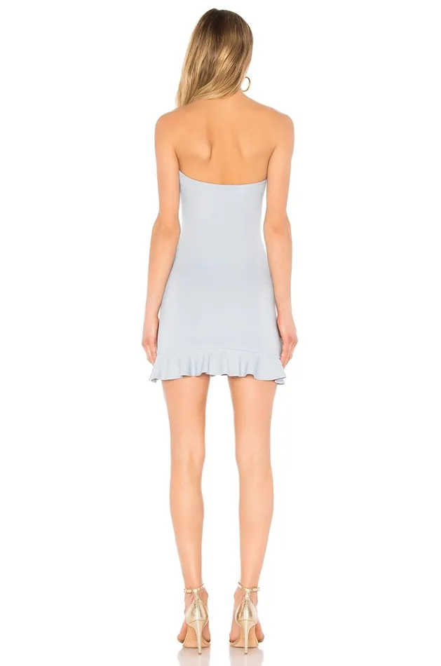 Lovers and Friends Dresses Women Leo Mini Baby Blue Lovers and Friends Dresses Women Leo Mini Baby Blue