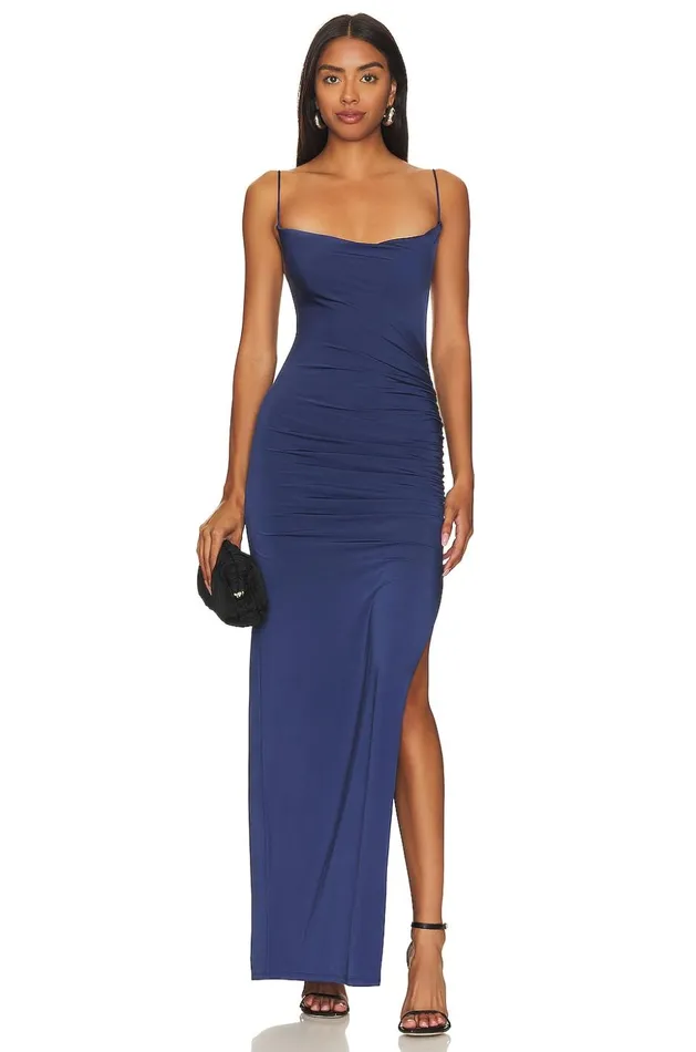 Lovers and Friends Dresses Women Odessa Gown Navy