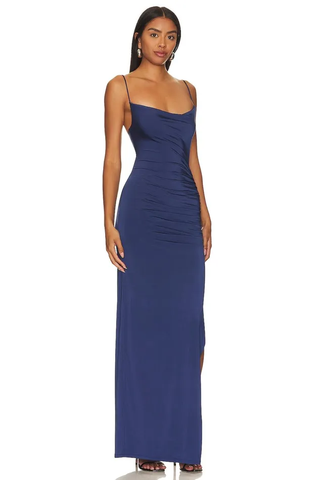 Lovers and Friends Dresses Women Odessa Gown Navy Lovers and Friends Dresses Women Odessa Gown Navy