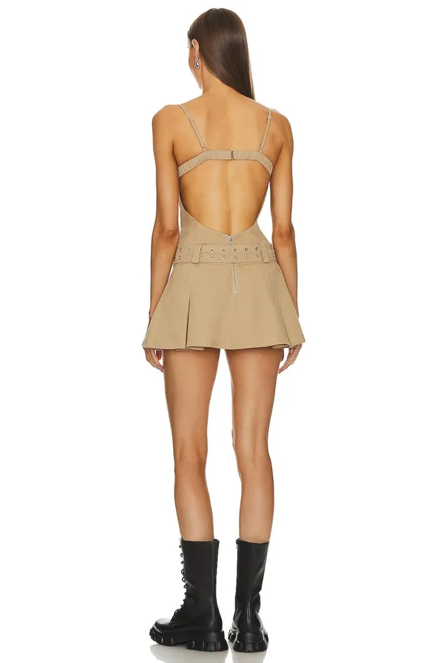 Lovers and Friends Dresses Women Remy Mini Dress Taupe Neutral Lovers and Friends Dresses Women Remy Mini Dress Taupe Neutral