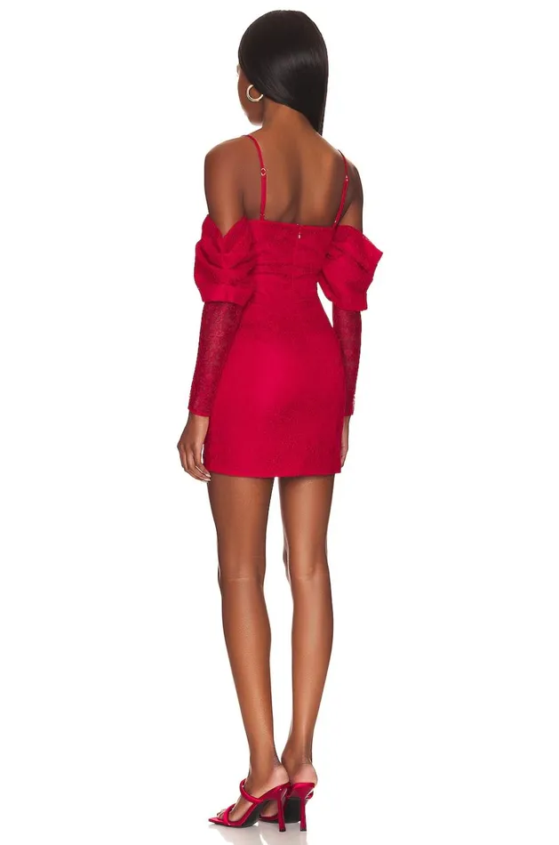 Lovers and Friends Dresses Women Sierra Mini Dress Strawberry Red Lovers and Friends Dresses Women Sierra Mini Dress Strawberry Red