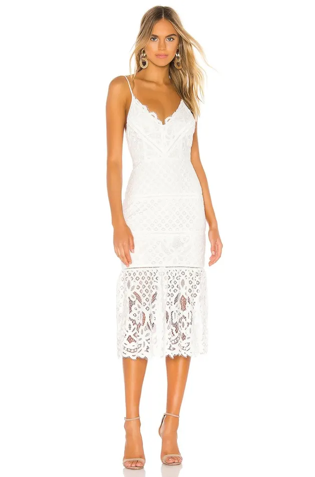 Lovers and Friends Dresses Women Tilly Midi Dress White