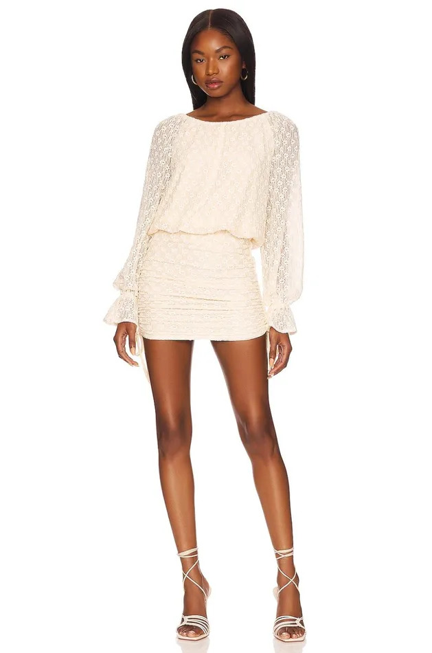 Lovers and Friends Dresses Women Xenia Mini Dress Ivory