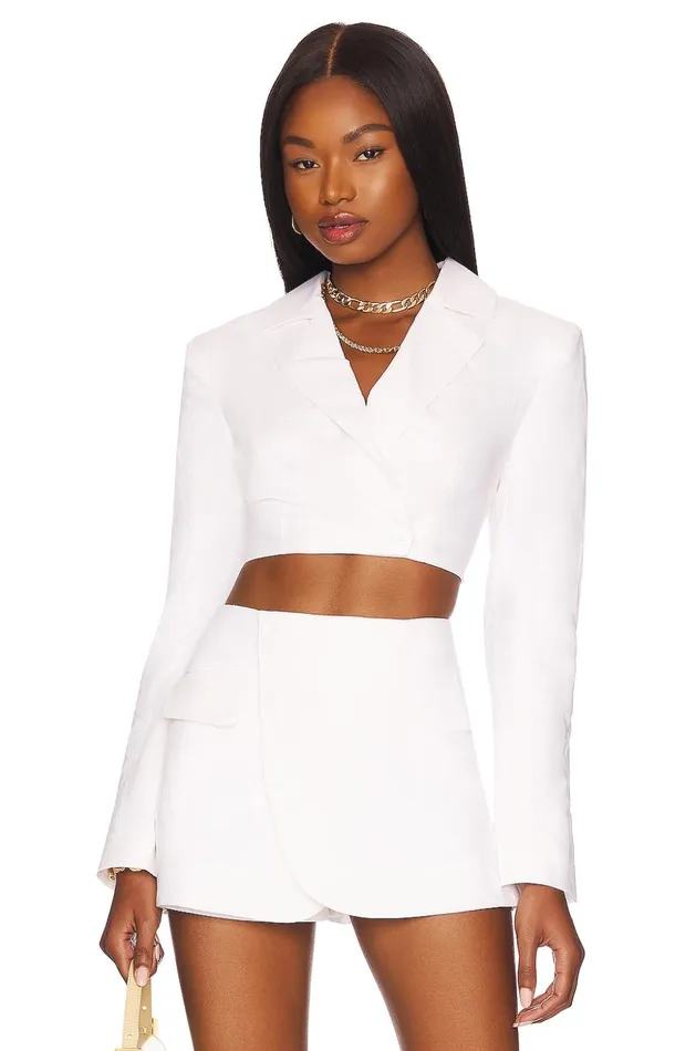 Lovers and Friends Jackets and Coats Women Dayna Blazer White Lovers and Friends Jackets and Coats Women Dayna Blazer White