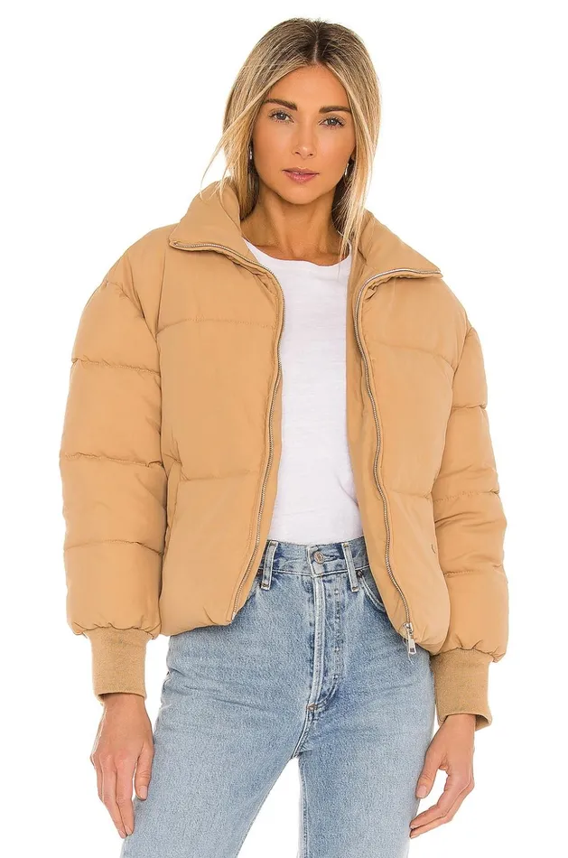 Lovers and Friends Jackets and Coats Women Jillian Puffer Jacket Nude