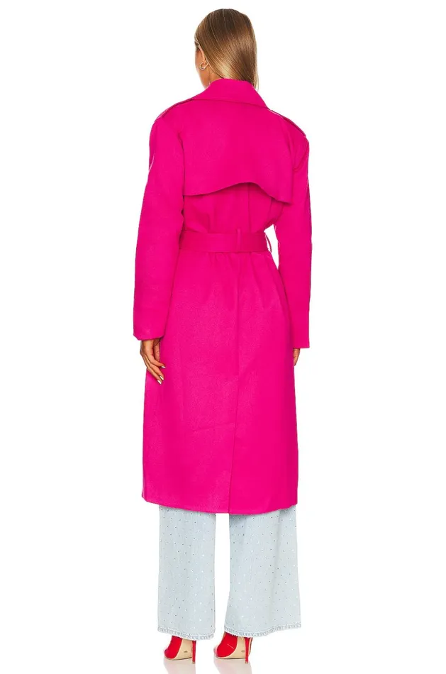 Lovers and Friends Jackets and Coats Women Vivian Coat Bright Pink Lovers and Friends Jackets and Coats Women Vivian Coat Bright Pink